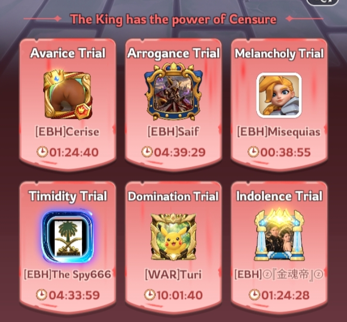 Players imprisoned by Cockyreaper
